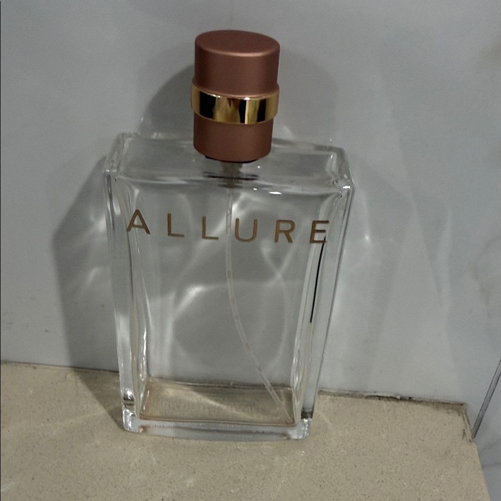 CHANEL Eau de Parfum Bottle with Gold  Text
